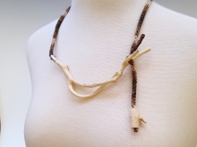 Twisted twig necklace