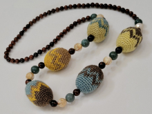 Marigold & Indigo beads