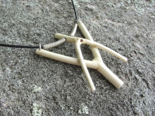 2 Y Twigs Necklace